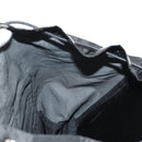 PRADA Backpack Nylon Black Silver Auth 153638V-29