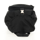 PRADA Backpack Nylon Black Silver Auth 153638V-6