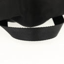 PRADA Backpack Nylon Black Silver Auth 153638V-16