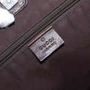 GUCCI GG Canvas Tote Bag Beige Silver 153238 Auth 153642-18