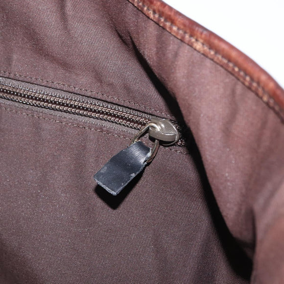 GUCCI GG Canvas Tote Bag Beige Silver 153238 Auth 153642