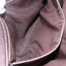 GUCCI Web Sherry Line GG Canvas Semi Tote Bag Beige Gold 137396 Auth 153643-20