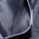 Christian Dior Trotter Canvas Shoulder Bag Black Silver Auth 153644-21