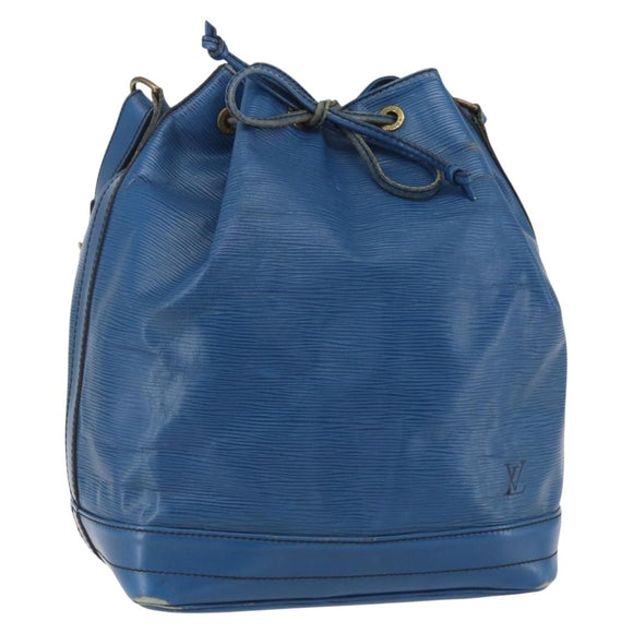 LOUIS VUITTON Epi Noe Shoulder Bag Toledo Blue M44005 LV Auth 153645