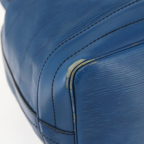LOUIS VUITTON Epi Noe Shoulder Bag Toledo Blue M44005 LV Auth 153645