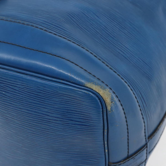 LOUIS VUITTON Epi Noe Shoulder Bag Toledo Blue M44005 LV Auth 153645