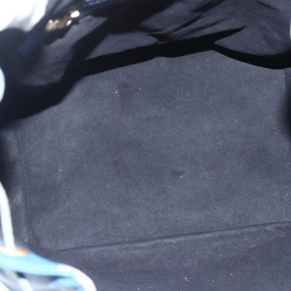 LOUIS VUITTON Epi Noe Shoulder Bag Toledo Blue M44005 LV Auth 153645