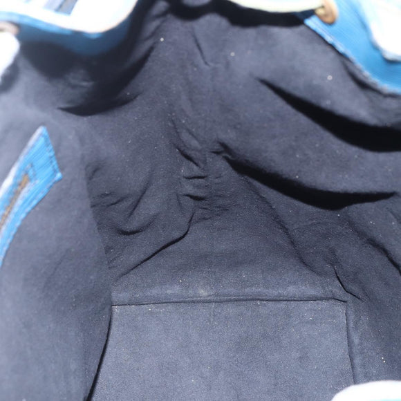 LOUIS VUITTON Epi Noe Shoulder Bag Toledo Blue M44005 LV Auth 153645