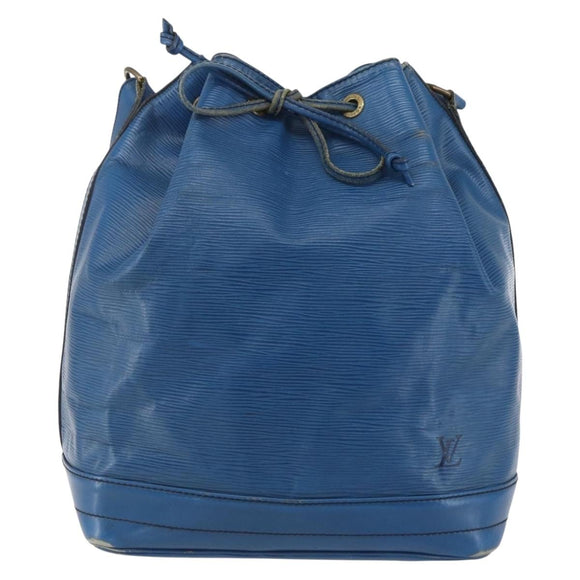 LOUIS VUITTON Epi Noe Shoulder Bag Toledo Blue M44005 LV Auth 153645