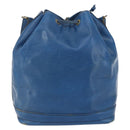 LOUIS VUITTON Epi Noe Shoulder Bag Toledo Blue M44005 LV Auth 153645-2