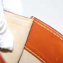 LOUIS VUITTON Nomad Leather Robust 1 Business Bag Beige M85390 LV Auth 153647-12
