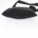 PRADA Shoulder Bag Nylon Black Silver Auth 153649-5