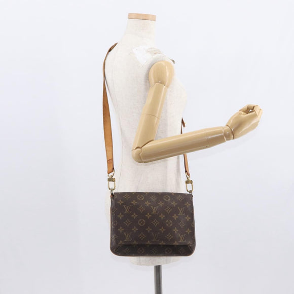 LOUIS VUITTON Monogram Musette Tango Long Strap Bag M51388 LV Auth 153651