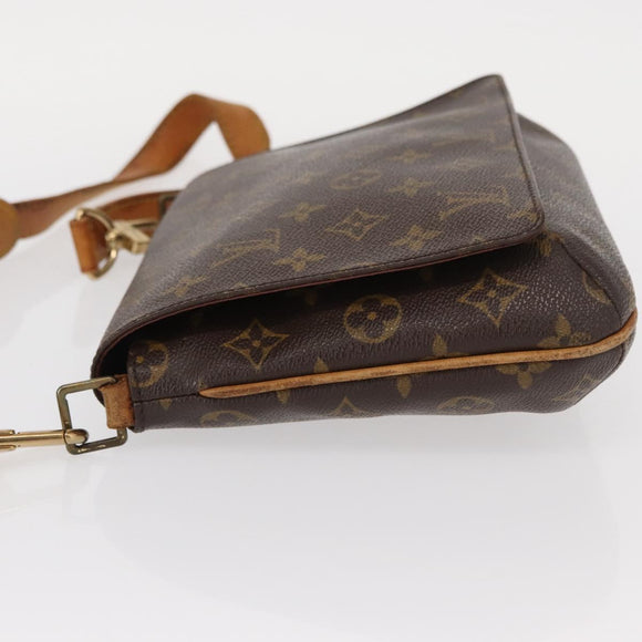 LOUIS VUITTON Monogram Musette Tango Long Strap Bag M51388 LV Auth 153651