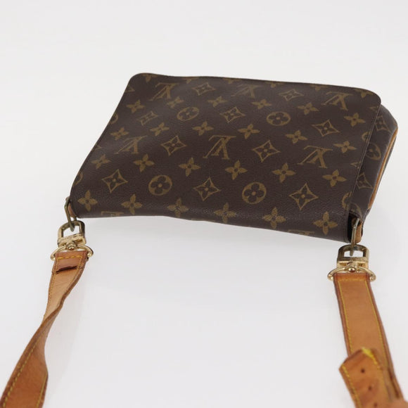 LOUIS VUITTON Monogram Musette Tango Long Strap Bag M51388 LV Auth 153651