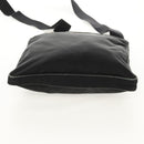 PRADA Shoulder Bag Nylon Black Silver Auth 153653V-5