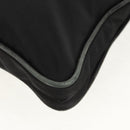 PRADA Shoulder Bag Nylon Black Silver Auth 153653V-17