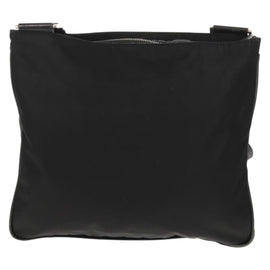PRADA Shoulder Bag Nylon Black Silver Auth 153653V - 0