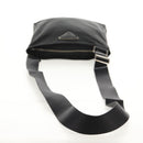 PRADA Shoulder Bag Nylon Black Silver Auth 153653V-7