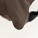 PRADA Backpack Nylon Gray Silver Auth 153654V-17