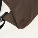 PRADA Backpack Nylon Gray Silver Auth 153654V-18