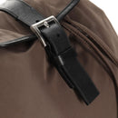 PRADA Backpack Nylon Gray Silver Auth 153654V-22