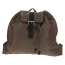 PRADA Backpack Nylon Gray Silver Auth 153654V-13