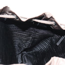 PRADA Backpack Nylon Gray Silver Auth 153654V-25