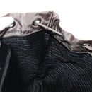 PRADA Backpack Nylon Gray Silver Auth 153654V-26