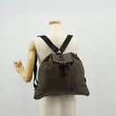 PRADA Backpack Nylon Gray Silver Auth 153654V-29