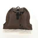 PRADA Backpack Nylon Gray Silver Auth 153654V-12