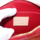 LOUIS VUITTON Monogram Vernis Pochette Pouch Rose Indian M90009 LV Auth 153657V-9