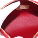 LOUIS VUITTON Monogram Vernis Pochette Pouch Rose Indian M90009 LV Auth 153657V-10