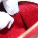 LOUIS VUITTON Monogram Vernis Pochette Pouch Rose Indian M90009 LV Auth 153657V-11