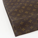 LOUIS VUITTON Monogram Sac Plat Hand Bag M51140 LV Auth 153660V-11