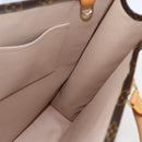 LOUIS VUITTON Monogram Sac Plat Hand Bag M51140 LV Auth 153660V-16