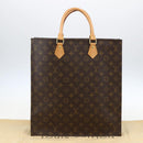 LOUIS VUITTON Monogram Sac Plat Hand Bag M51140 LV Auth 153660V-21