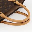 LOUIS VUITTON Monogram Sac Plat Hand Bag M51140 LV Auth 153660V-7