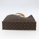LOUIS VUITTON Monogram Sac Plat Hand Bag M51140 LV Auth 153660V-9