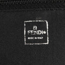 FENDI Zucca Canvas Planner Black Silver Auth 153661V-22