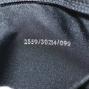 FENDI Zucca Canvas Planner Black Silver Auth 153661V-11