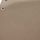 FENDI Zucca Canvas Planner Black Silver Auth 153661V-28