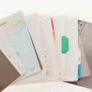 FENDI Zucca Canvas Planner Black Silver Auth 153661V-31