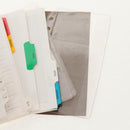 FENDI Zucca Canvas Planner Black Silver Auth 153661V-32