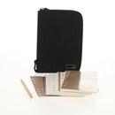 FENDI Zucca Canvas Planner Black Silver Auth 153661V-12