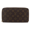 LOUIS VUITTON Monogram Zippy Organizer Long Wallet M62581 LV Auth 153665-2