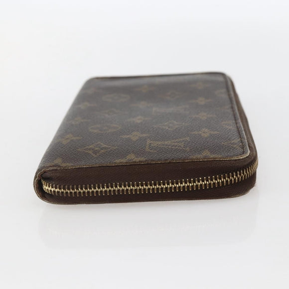 LOUIS VUITTON Monogram Zippy Organizer Long Wallet M62581 LV Auth 153665