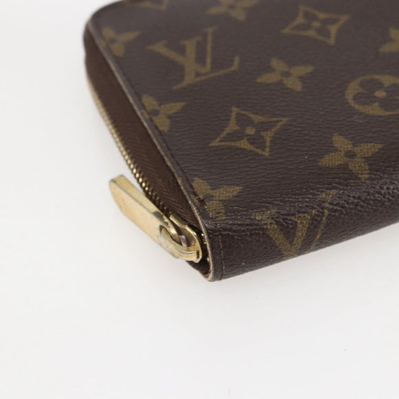 LOUIS VUITTON Monogram Zippy Organizer Long Wallet M62581 LV Auth 153665