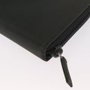 PRADA Long Wallet Nylon Khaki Auth 153670-11