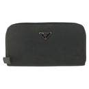 PRADA Long Wallet Nylon Khaki Auth 153670-13